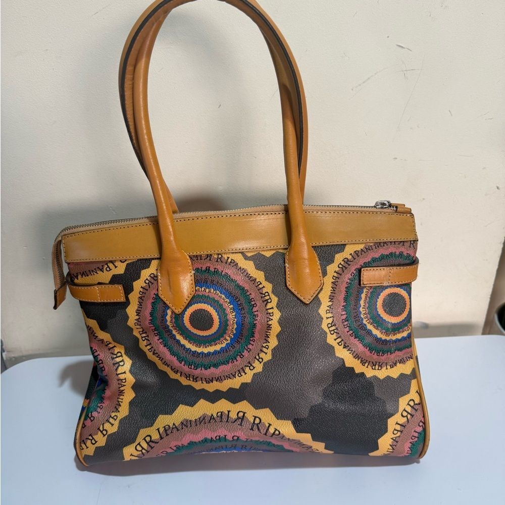 Ripani genuine leather cute satchel - beauty like new! Italian - Picture 2 of 16